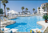 Main pool also overlooks the Pacific Ocean.