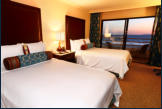 Every guestroom enjoys a panoramic ocean view.
