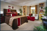 Bedroom at Sea Cove courtyard homes.