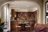 Kitchen at Sea Cove courtyard homes.