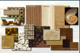 Interior design concept - Presidential suite materials.