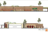 Rendering of neighborhood commercial uses.