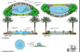 Monument fountains planned for project.