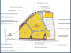 Sample of a detailed planning area within the project. 